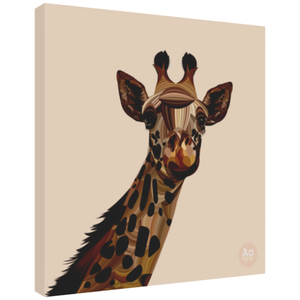 Mocha the Giraffe - Digital Art Print