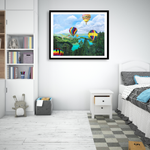 Load image into Gallery viewer, Hot Air Balloons - Fine Art Print
