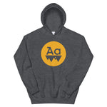 Load image into Gallery viewer, Aaleda&#39;s Classic Gold Circle Logo (Hoodie)
