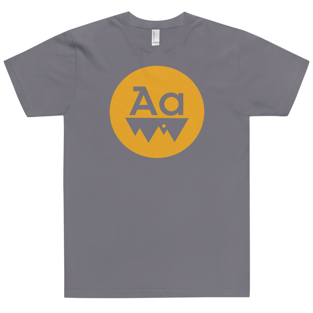 Aaleda's Classic Gold Circle Logo (T-Shirt)